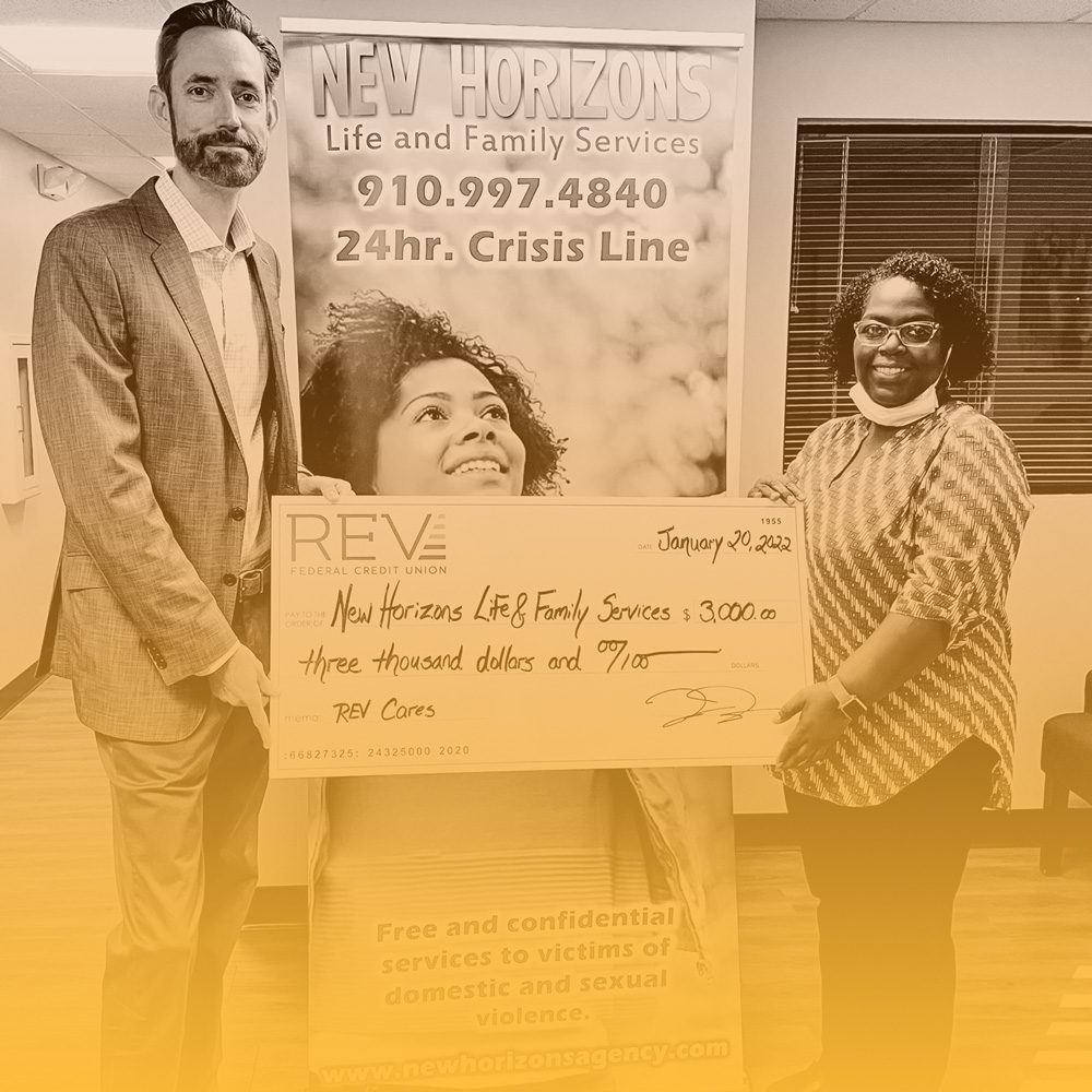 New Horizons Life and Family Services REV Giveback
