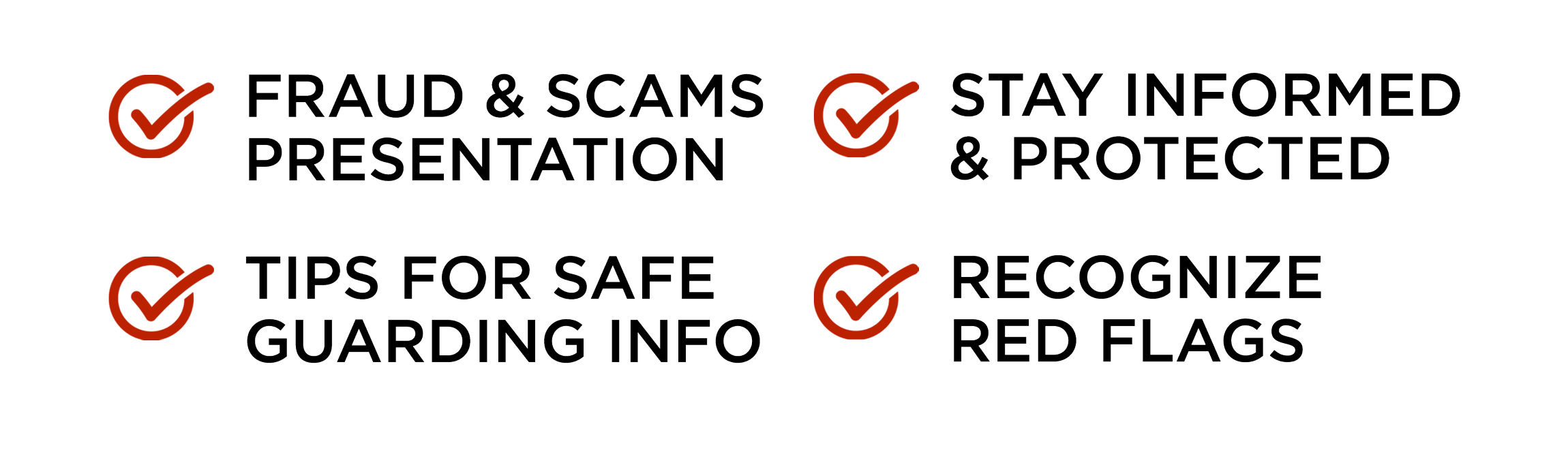 Shielding Seniors Event topics